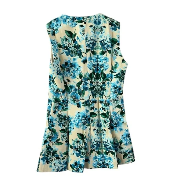 TUCKERNUCK 100% cotton Water's Edge Hydrangea Rhoda Tunic NEW - Picture 10 of 13